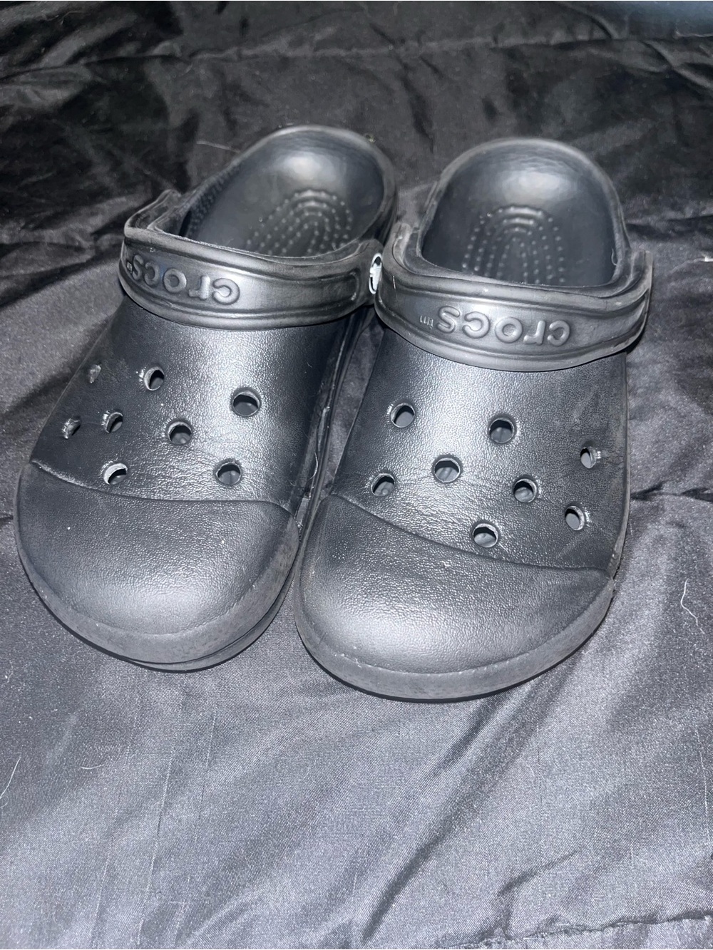 Rare vintage Crocs Classic oversized Clog - Black (more like m6 w8)